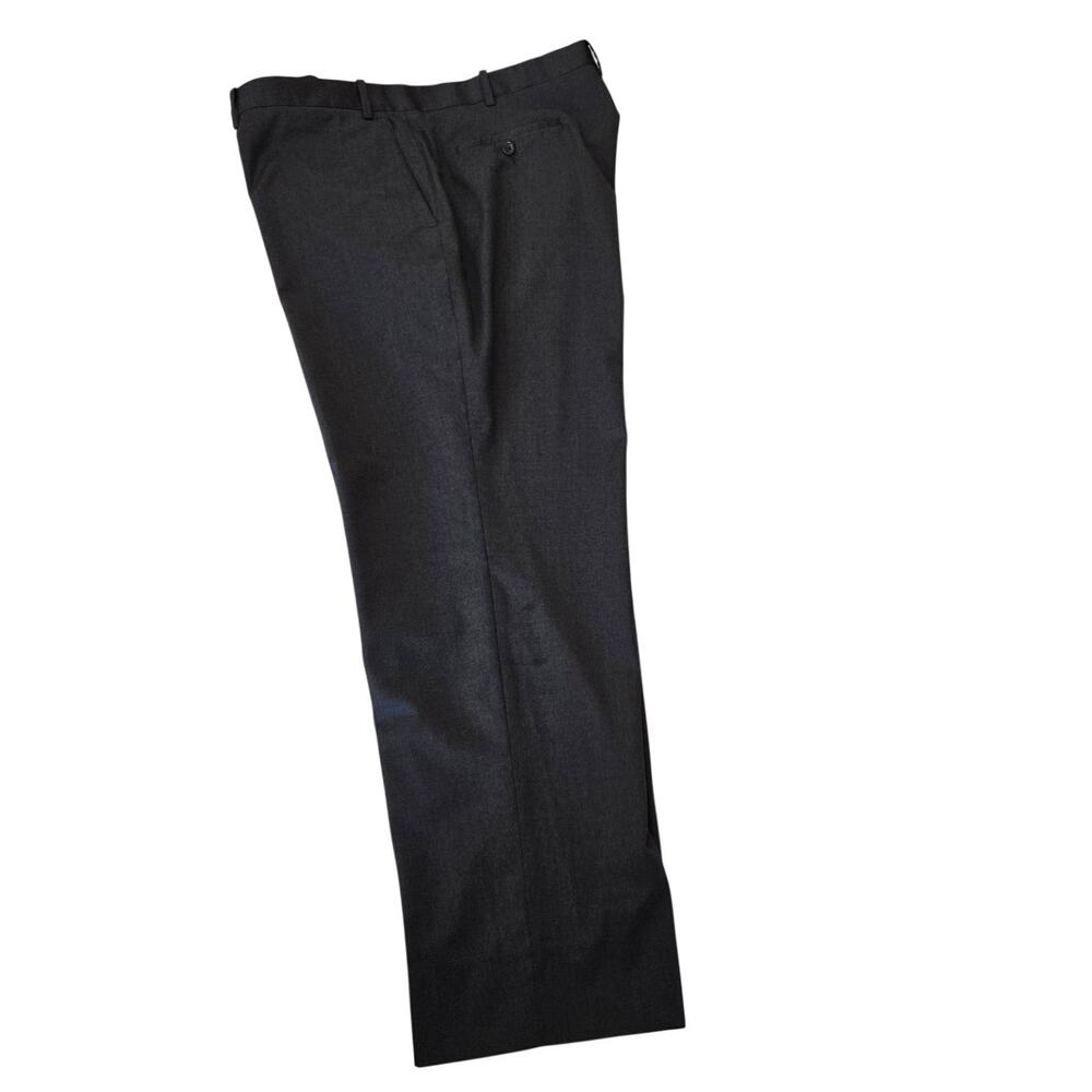 Timeless Tailored Menswear Quiet Luxury Peter Millar Wool Dress Pants Size 44x32